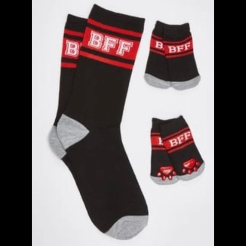 BFF Matching Pet Sock Set